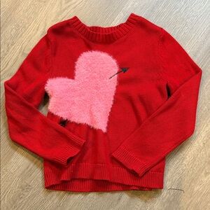 Carter’s Red and Pink Heart Sweater